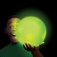 Világító Tiny Glowzilla Wubble, 30 cm - neon zöld Bubi Labda