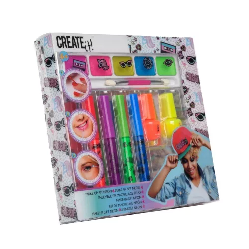 Canenco Create It! Make-up szett neon 7 db-os