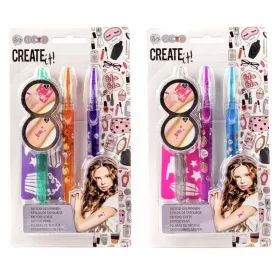   Canenco Create It! Tetováló zseléstoll szett sablonnal, 3 db-os - többféle