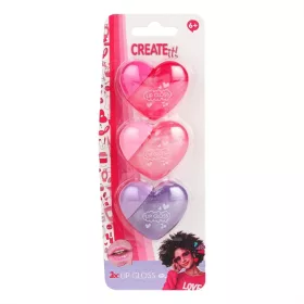 Canenco Create it! Szív alakú ajakbalzsam, 3 db-os