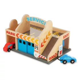 Melissa & Doug Fajáték, Autómosó és garázs