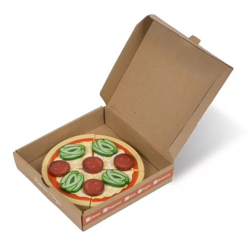 Melissa & Doug Szerepjáték, Fa pizzasütő készlet