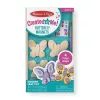 Melissa & Doug Kreatív játék, Fa hűtőmágnes készítés, pillangó