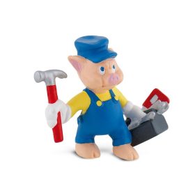   Bullyland 12492 Disney - A három kismalac: Építész malacka