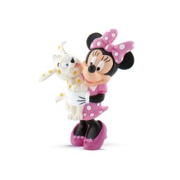   Bullyland Disney - Mickey egér játszótere: Minnie kiskutyával
