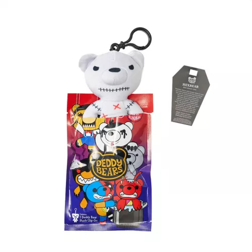 Deddy Bear meglepetés clip-on plüss, 4. sorozat - többféle