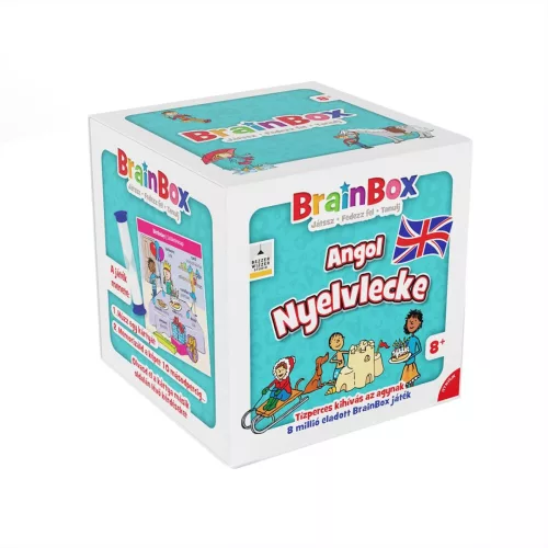BrainBox Angol nyelvlecke társasjáték - új kiadás