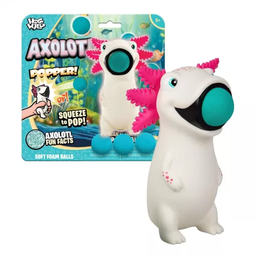 Zing Popper - Axolotol kilövő labdákkal