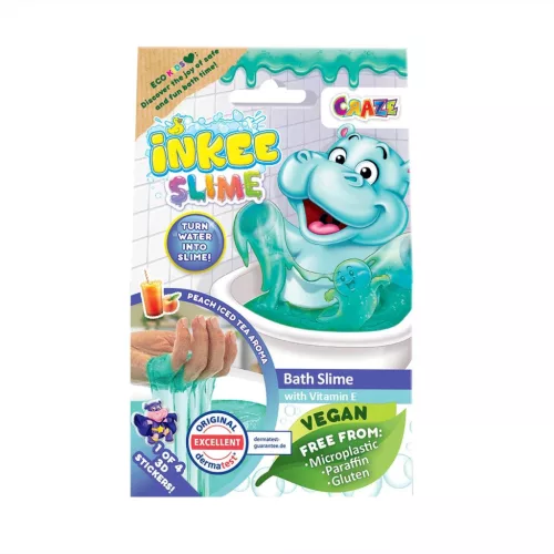 Craze Inkee vegán fürdő slime - barack aromával