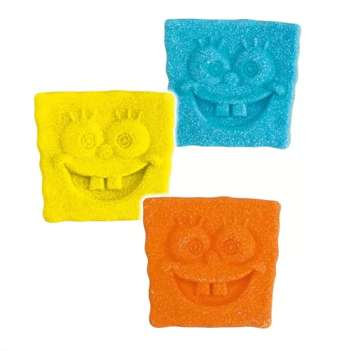 Craze Inkee vegán fürdő bomba forma - Spongya Bob popcorn aromával, 3db-os