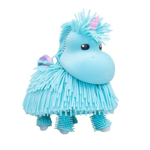 JIggly Pets Riszáló Állatok, unikornis, kék