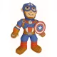 Marvel hős puha játék hanggal, 20 cm - Amerika Kapitány