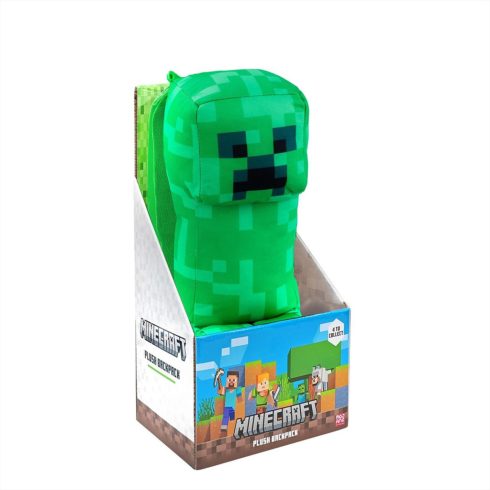 Minecraft plüss hátizsák, 30 cm - többféle