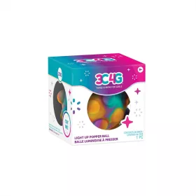   Make It Real, 3C4G Fidget LED Popper világító stresszoldó labda, többféle