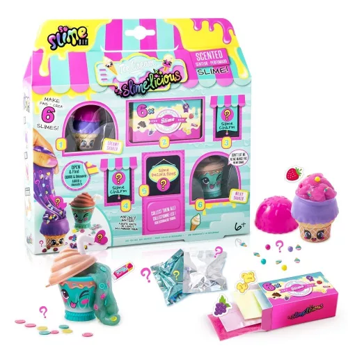 So Slime Slimelicious illatos slime shop - jégkrém