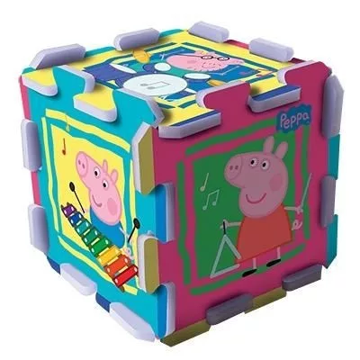 Trefl - Habszivacs szőnyeg puzzle - Peppa malac