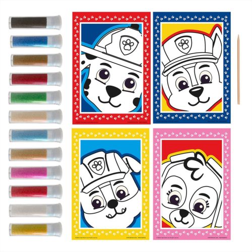 Moxy Mancs Őrjárat homokfestő szett