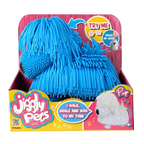JIggly Pets Riszáló Állatok, kutya, kék