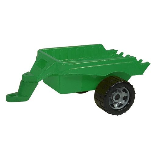LENA Zöld traktor utánfutó 47 cm