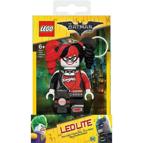 Lego Batman Movie Harley Quinn világító kulcstartó