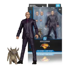   DC Comics Deluxe 18 cm-es Figura – Superman The Movie - Lex Luthor Baby Kaiju-val
