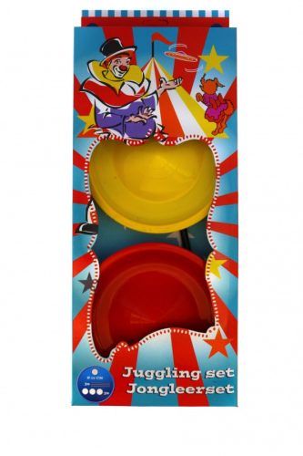 Egyensúlyozós tányérpörgető ügyességi játék