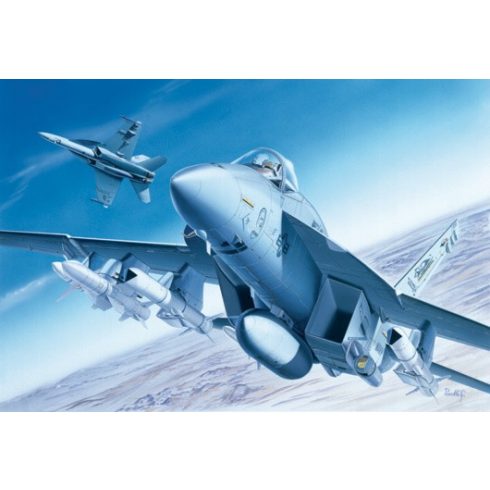 Italeri - F/A 18E Super Hornet makett 1:72