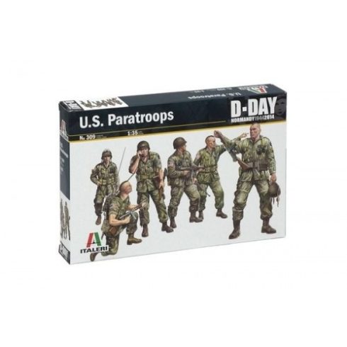 Italeri - U.S. Paratroops makett 1:35