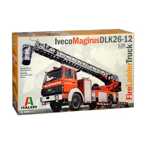 Italeri - Iveco-Magirus DLK 23 makett 1:24