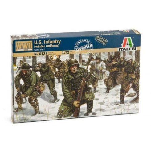 Italeri - WWII- U.S. Infantry - winter uniform makett 1:72