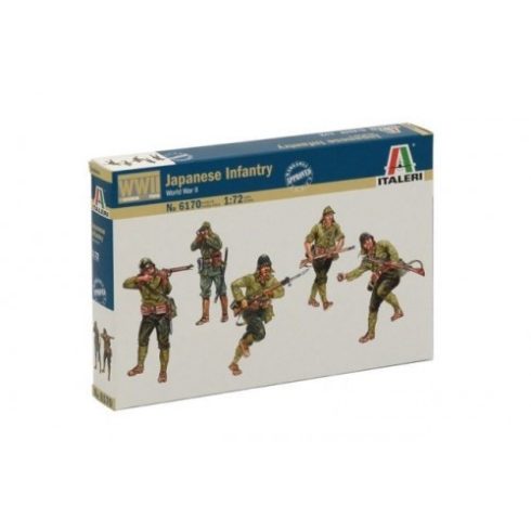 Italeri - WWII- Japanase Infantry makett 1:72