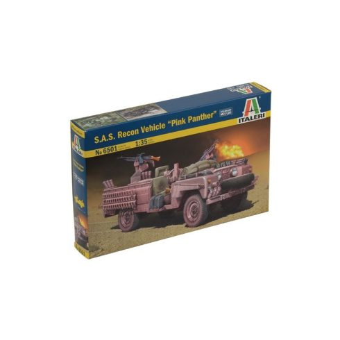 Italeri - S.A.S. Recon Vehicle Pink Panther makett 1:35