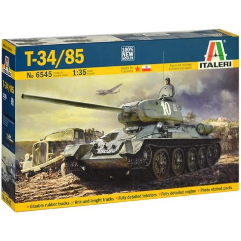 Italeri 1:35 T34-85 Tank makett