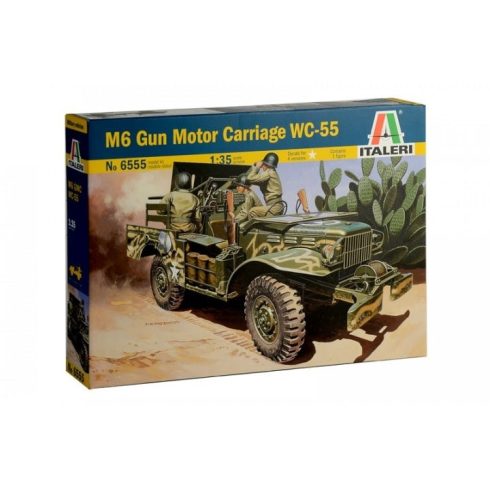 Italeri M6 Gun Motor Carriage WC-55 (modellkészlet)