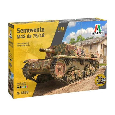 Italeri - Semovente M42 da 75/18 makett 1:35