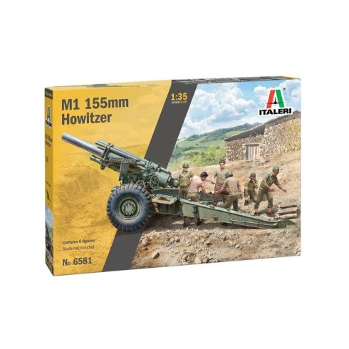 Italeri - M1 155 mm Howitzer makett 1:35