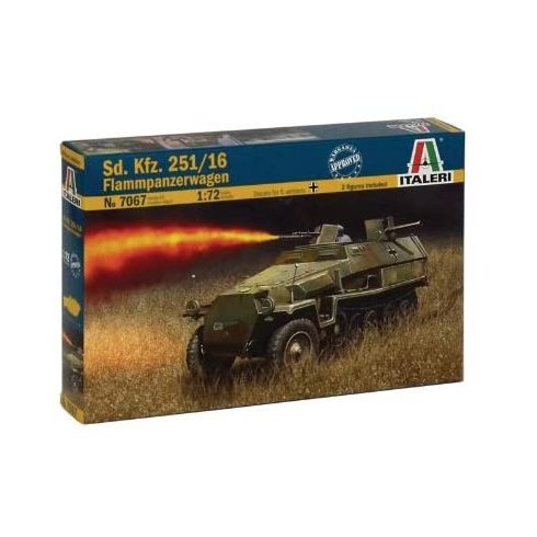 Italeri 1:72 Sd.Kfz.251/16 Flammpa makett