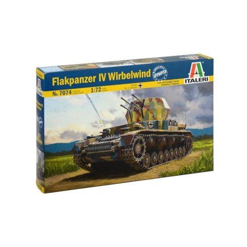 Italeri - Flakpanzer IV Wirbelwind makett 1:72