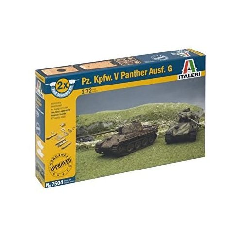 Italeri 1:72 Pz.Kpfw.V PANTHER Aus makett