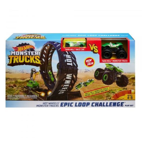 Hot Wheels: Monster Trucks szörnyhurok pályaszett