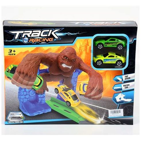 Track Racing Kong versenypálya kilövővel