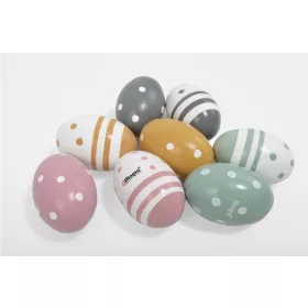 Fa tojás alakú maracas - pasztell színű - szortiment