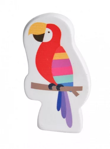 Fa kalózhajó 11 figurával