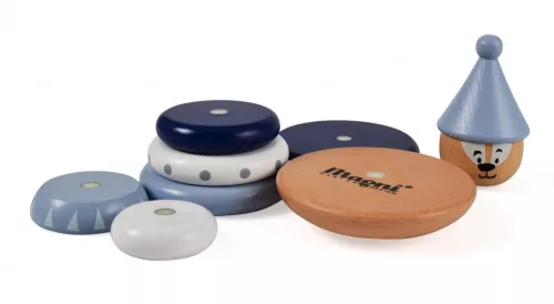 Mágneses Macis Toronyépítő - Kék