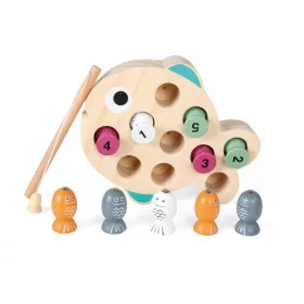 Mágneses Halászós Játék Fából