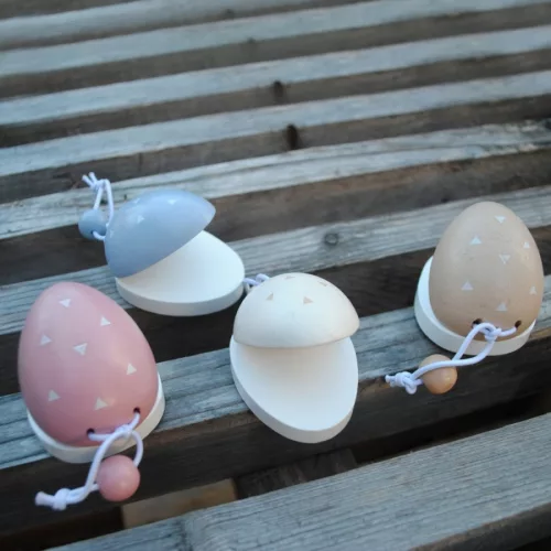 Fa kasztanyetta 4 féle változatban