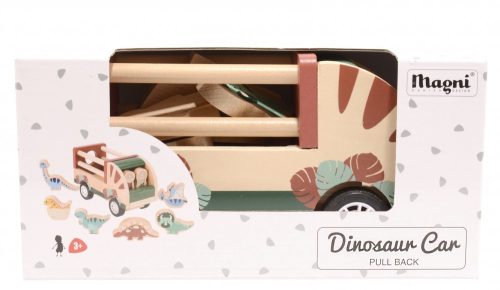 Fa Dínó Szállító Autó Dínókkal