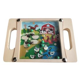 Golyóvezető ügyességi játék - A farmon