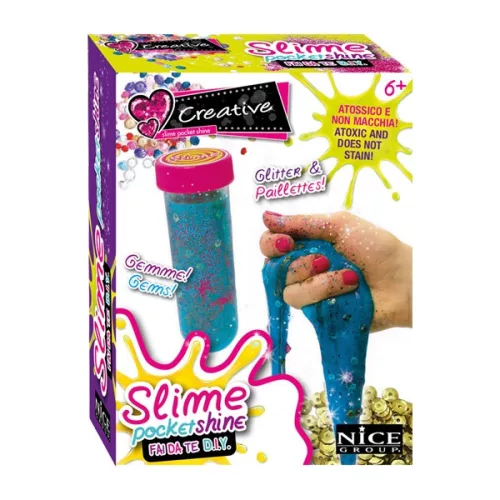 Csilogó slime készítő készlet