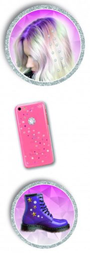 Univerzális csillogó strasszkő készlet